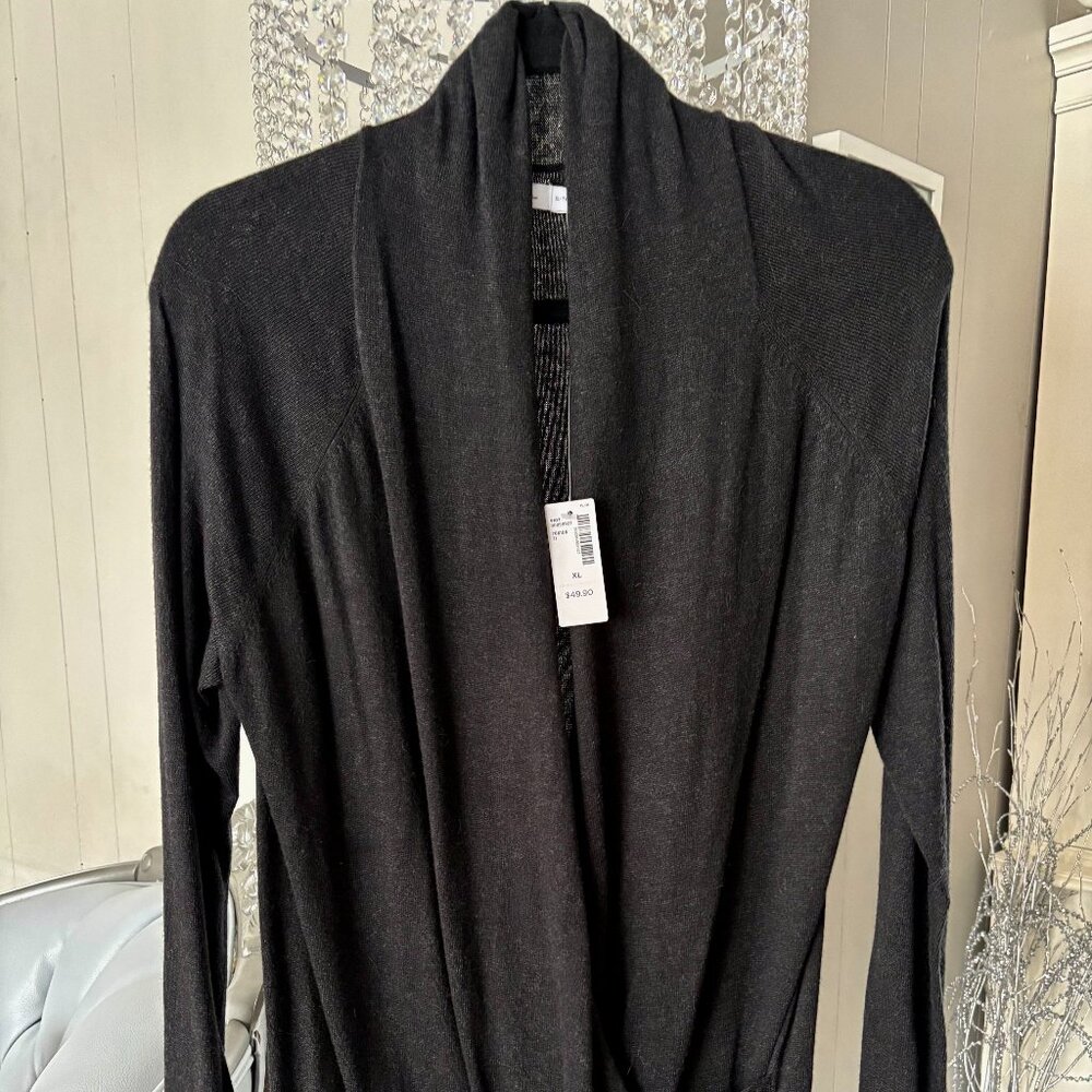 NWT Reitmans Black Wrap Sweater Sz XL